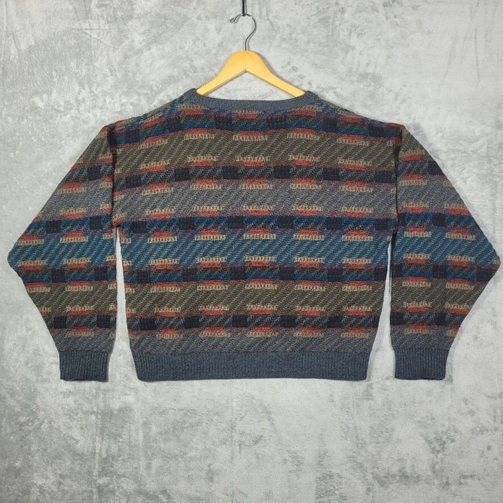 Vintage Jantzen Sweater Mens XL Pullover Cosby Style Grandpacore